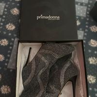 Decollette argento e nere PrimaDonna