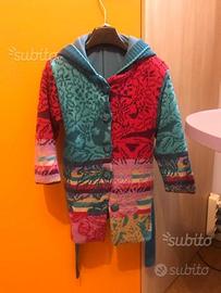 Giacca felpata con cappuccio