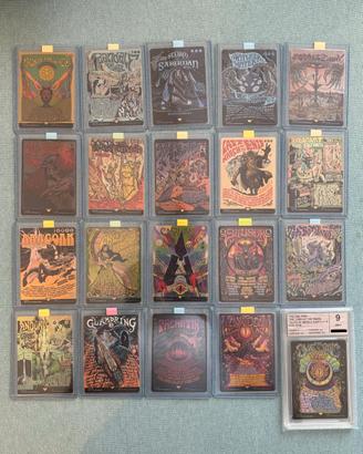 MTG signore anelli Poster Foil completo 20 Card
