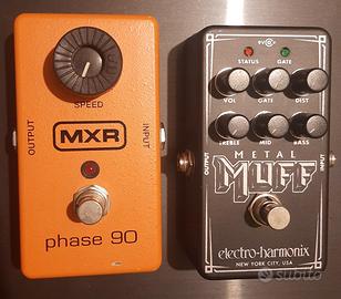 Distorsione e Phaser per chitarra