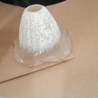 3 pezzi di ricambio bocce vintage per lampadario