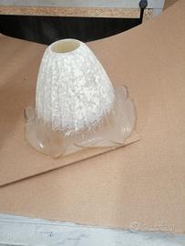 3 pezzi di ricambio bocce vintage per lampadario