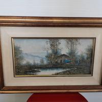quadro con paesaggio 