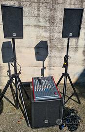 impianto attivo HK audio LUCAS Impact 1200w 