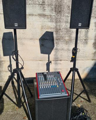 impianto attivo HK audio LUCAS Impact 1200w 