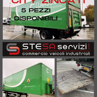 Semirimorchi City Tridec Zincati - 5 Pezzi