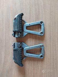 PEDANE POGGIAPIEDI POSTERIORI GILERA RC125  RC600
