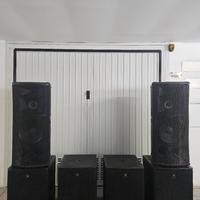 Coppia subwoofer Electro voice attivi