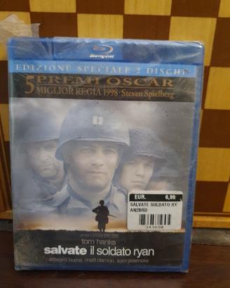 2 Blu-Ray dvd "Salvate il soldato Ryan" nuovo
