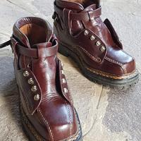 Scarponi artigianali alpini pregiati vintage