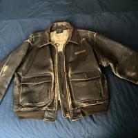 Giubbotto in vera pelle AVIREX USA