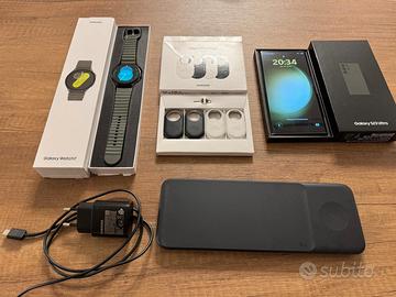 Samsung Galaxy S23 Ultra, Watch 7, SmartTag e cari