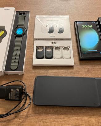 Samsung Galaxy S23 Ultra, Watch 7, SmartTag e cari