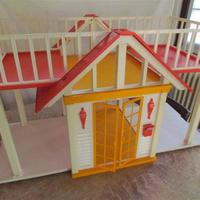 Lotto Barbie con casa, golf cabrio e accessori