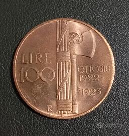 rara moneta 100 lire 1923 - riconeo