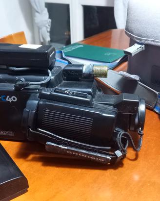 Grundig telecamera vhs vintage