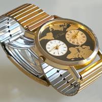 Orologio Le Valois Doppio Fuso Orario Quartz