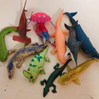 Mix 10 animaletti gommosi da buste edicola