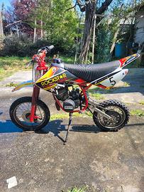 minimoto minicross malaguty grizzly cross