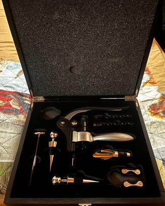 Set Sommelier Professionale da Vino 9 Pezzi