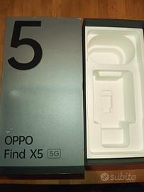 scatola Oppo find X5 5G