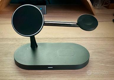 Caricatore Magnetico Wireless 5 in 1 con Lampada