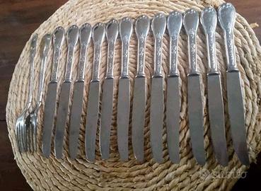 SET POSATE ARGENTO 800