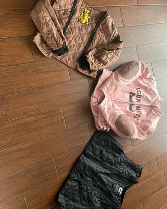 Giacca da moto donna rosa