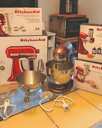Kitchenaid Artisan Planetaria 4.8 Lt con Accessori