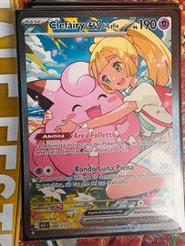 Clefairy ex di Lilya carta pokemon originale rara