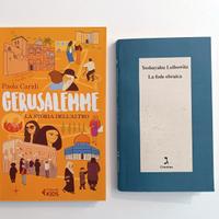 2 libri lotto Palestina-Israele