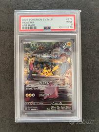 Pokemon pikachu 173/165 PSA 9 stupenda