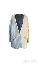 Cappotto corto cipria