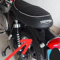 Coppia di Parafanghi Triumph Bonneville T120 Bud E
