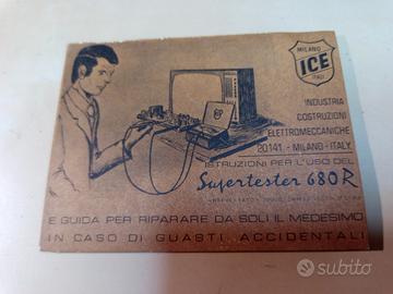 Manuale Supertester 680 R 3°serie