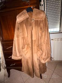 Cappotto/spolverino lungo color cammello