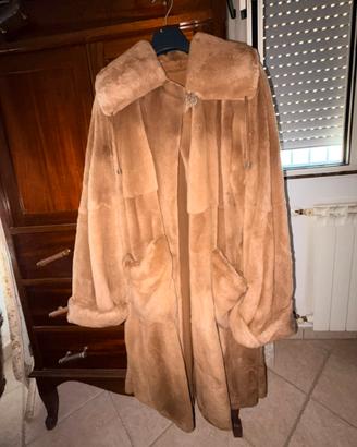 Cappotto/spolverino lungo color cammello