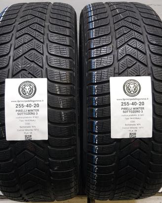 2 GOMME 255 40 20 PIRELLI A61601
