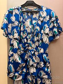 Vestito floreale, made in Italy