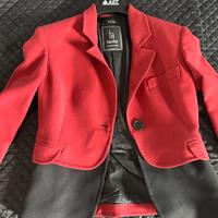 Giacca Hanita bicolore rosso e nero