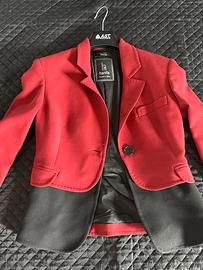 Giacca Hanita bicolore rosso e nero