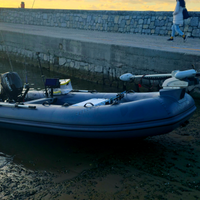 Gommone AQVABOATS 390 Neoprene Carena Alluminio