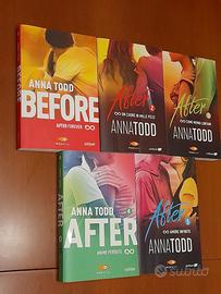 After di Anna Todd. 5 volumi.