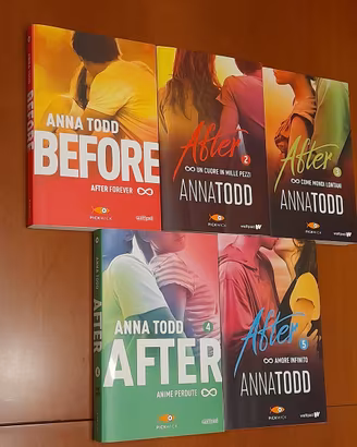After di Anna Todd. 5 volumi.