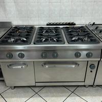 Cucina sei fuochi ata