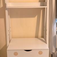 Mobile toeletta trucco con sgabello