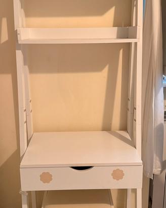 Mobile toeletta trucco con sgabello