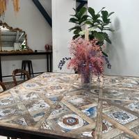 TAVOLO DESIGN FERRO E GRESS