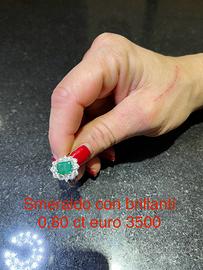 Anello smerlado e dismanti