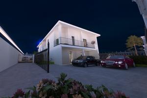 Villa nuova costruzione in fase di ultimazione